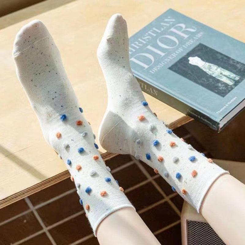 Casual Polka Dot Socks