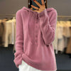 Solid Colour Hooded Sweater