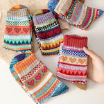 Pack Of 5 Pairs Of Ethnic Socks