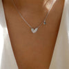 Bohemian Heart Pendant Necklace