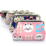 Cat Print Coin Purse