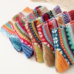 Pack Of 5 Pairs Of Ethnic Socks