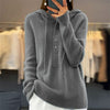 Solid Colour Hooded Sweater