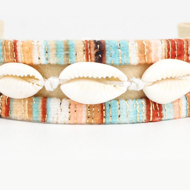 Hand Woven Shell Bracelet