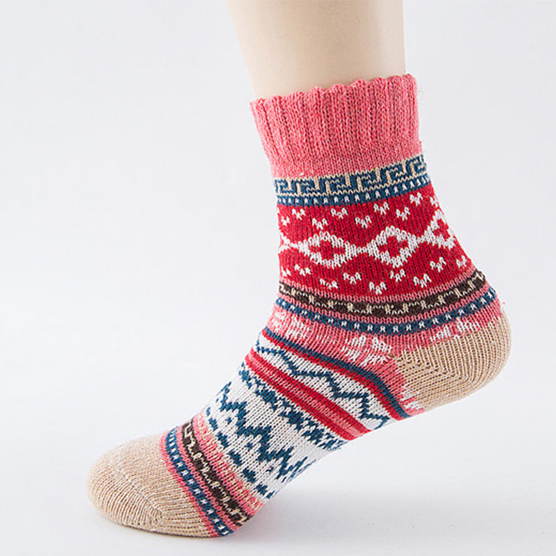 Vintage Warm Socks