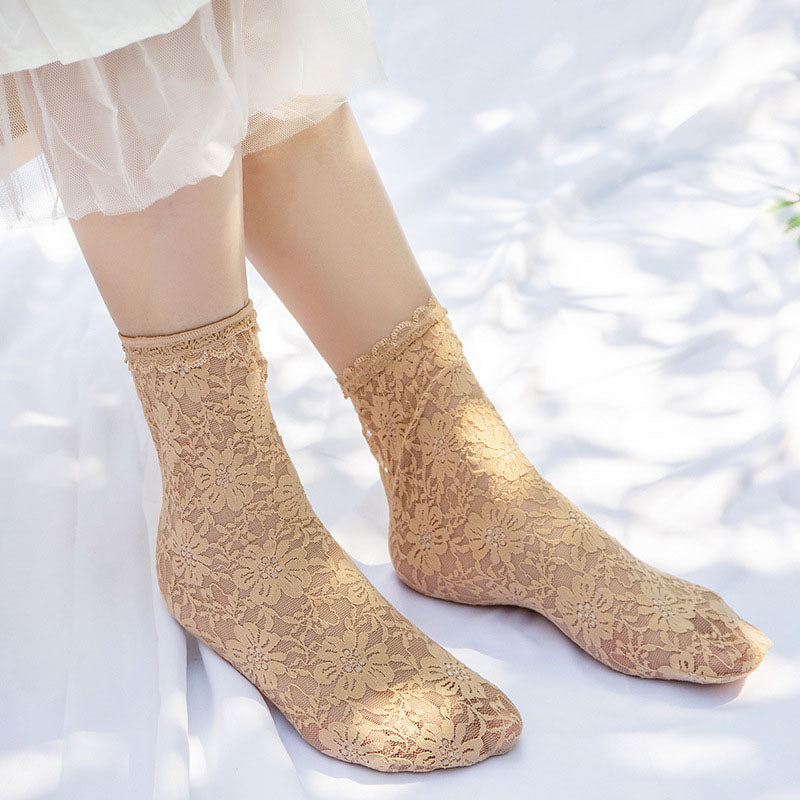 Breathable Lace Socks