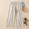 【Cotton and Linen】Casual Wide Leg Trousers