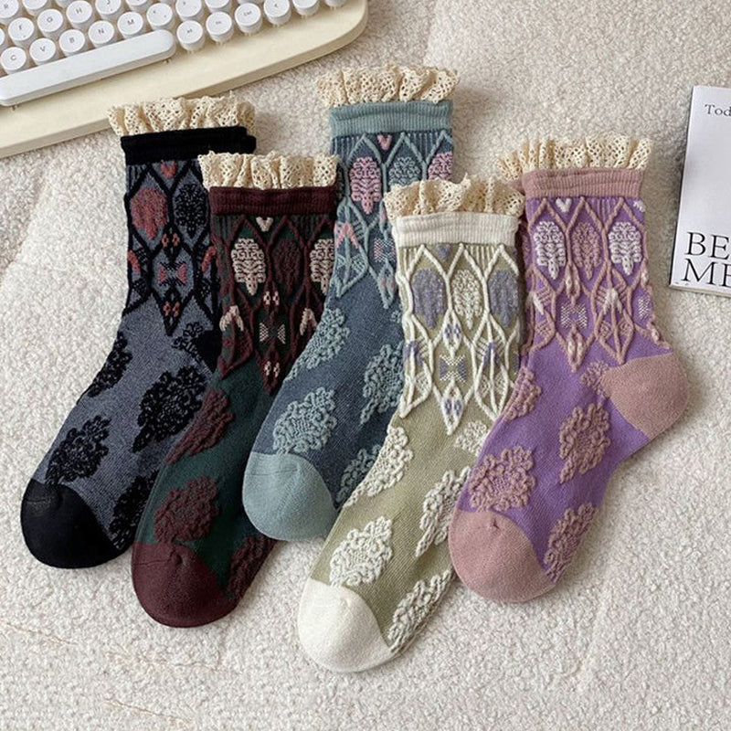 Vintage Casual Socks