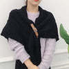 Solid Colour Warm Shawl