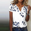 Casual Leaf Print T-Shirt