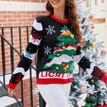 Casual Christmas Knit Sweater