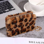 Vintage Leopard Print Coin Purse