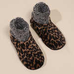 Leopard Print Warm Socks