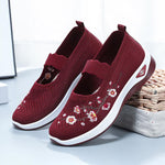 Floral Embroidered Breathable Shoes