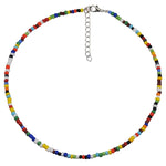 Boho Colorful Beaded Necklace