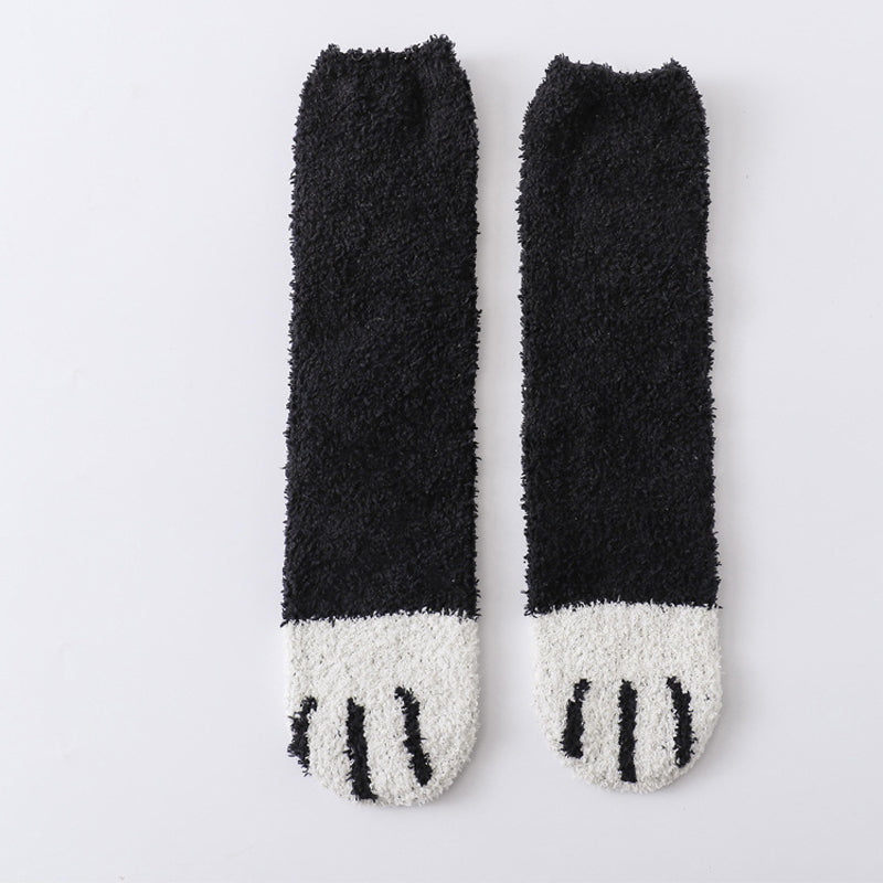 Cartoon Plush Socks