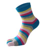 Colourful Five-Toe Socks