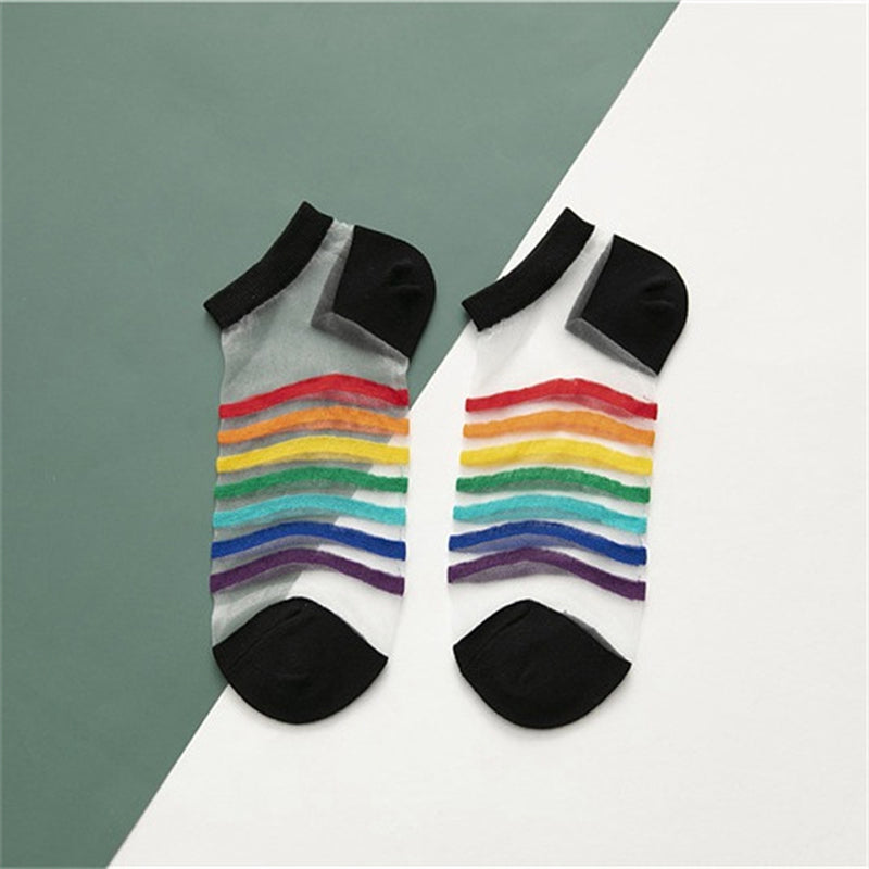 Breathable Striped Socks