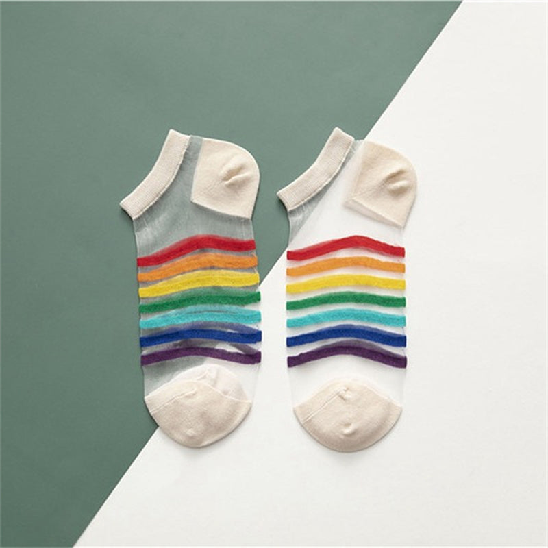 Breathable Striped Socks