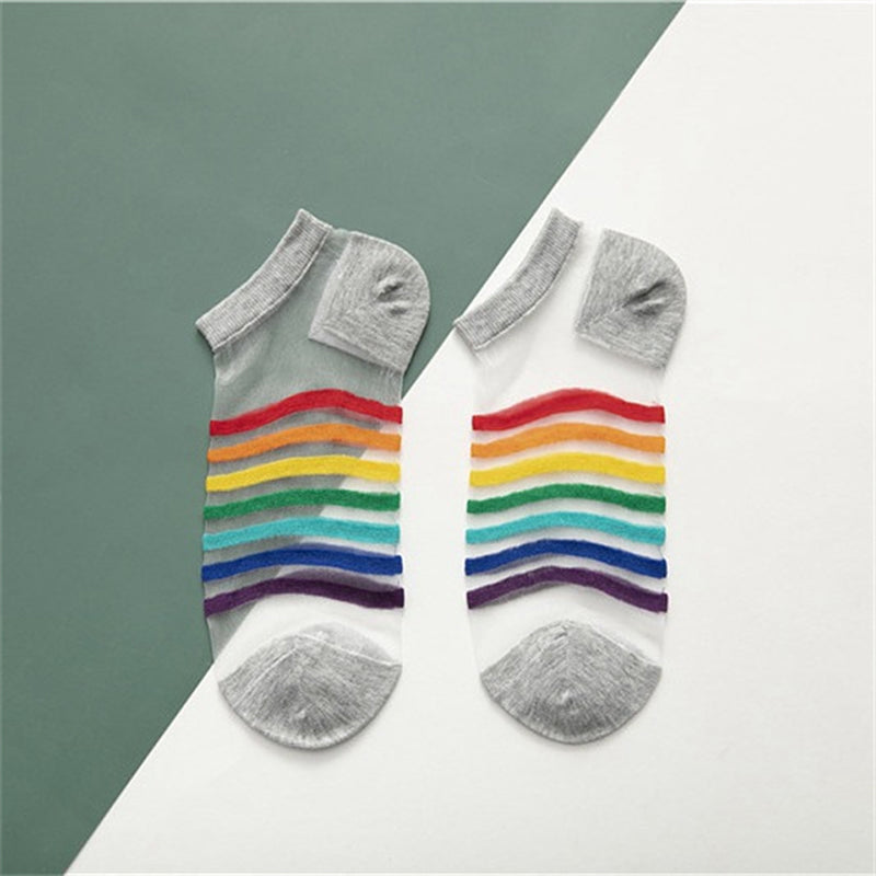 Breathable Striped Socks