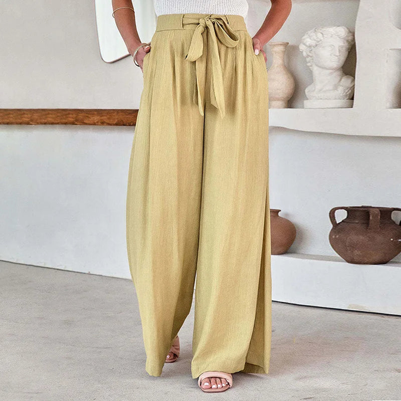 Casual Wide Leg Trousers