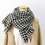 Warm Plaid Scarf