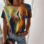 Colourful Gradient T-Shirt