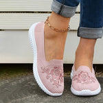 Floral Embroidered Breathable Shoes