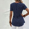 Casual Polka Dot Blouse