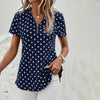 Casual Polka Dot Blouse