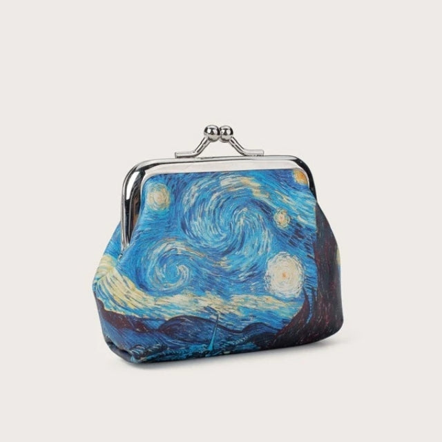 Creative Abstract Print Coin Purse