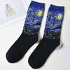 Abstract Print Casual Socks