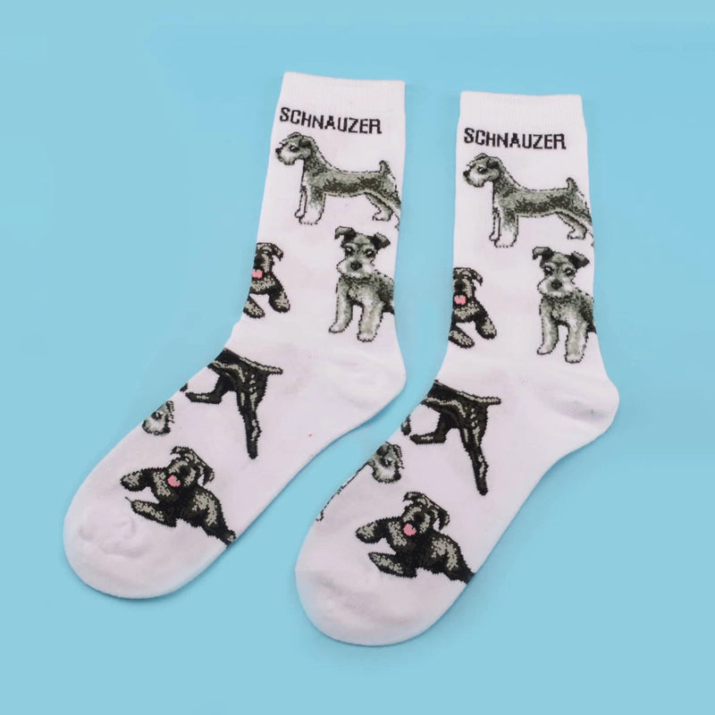 Dog Pattern Casual Socks