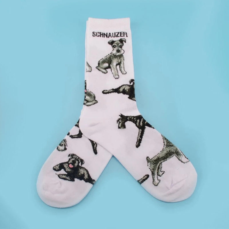 Dog Pattern Casual Socks