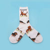 Dog Pattern Casual Socks