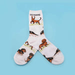 Dog Pattern Casual Socks