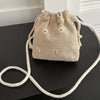 Casual Daisy Straw Bag