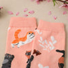 Casual Cat Pattern Socks