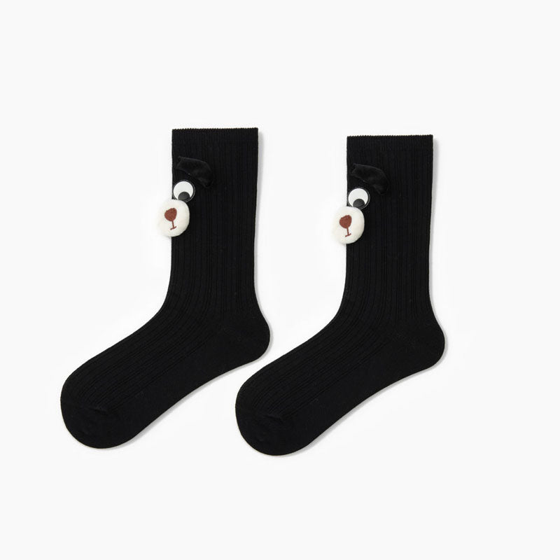 Cartoon Dog Casual Socks