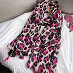 Casual Leopard Print Scarf