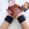 Warm Colour Block Gloves