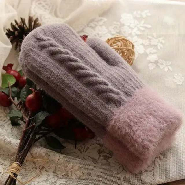 Warm Knitted Gloves