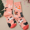Casual Cat Pattern Socks