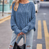 Casual Cable Knit Sweater