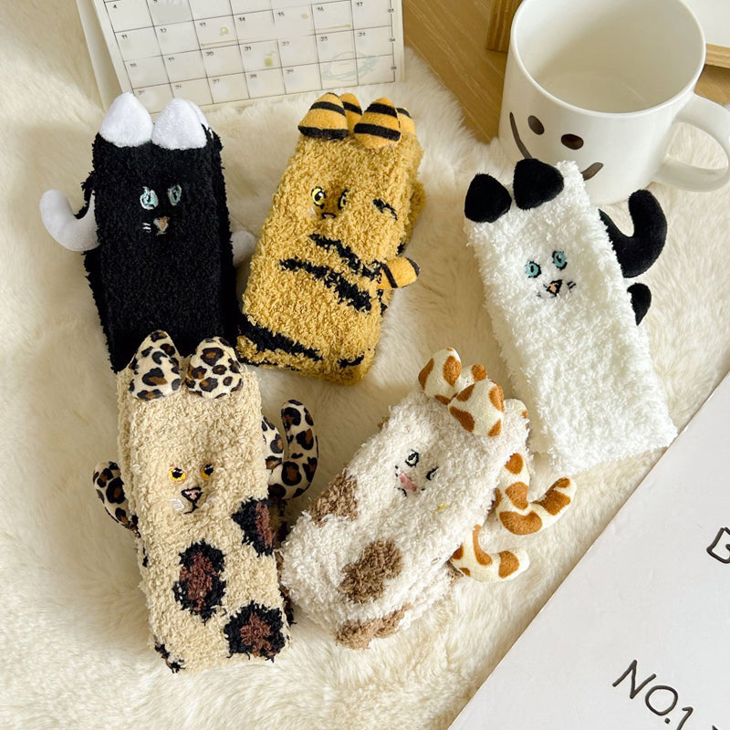 Cartoon Warm Socks