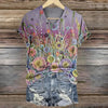 Colourful Floral Print T-Shirt