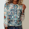 Vintage Ethnic Print T-Shirt