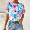 Casual Floral Print T-Shirt