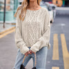 Casual Cable Knit Sweater