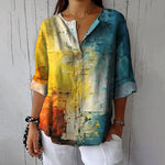 Vintage Gradient Blouse